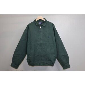 Vintage 90s Nautica Harrington Jacket Green Size XL